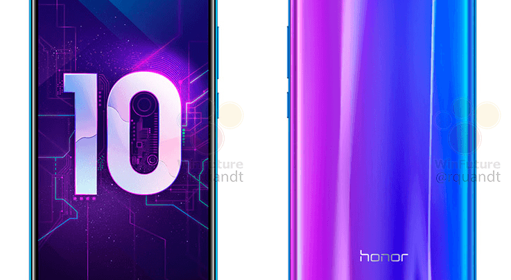 Honor 10 in colorazione cangiante Twilight